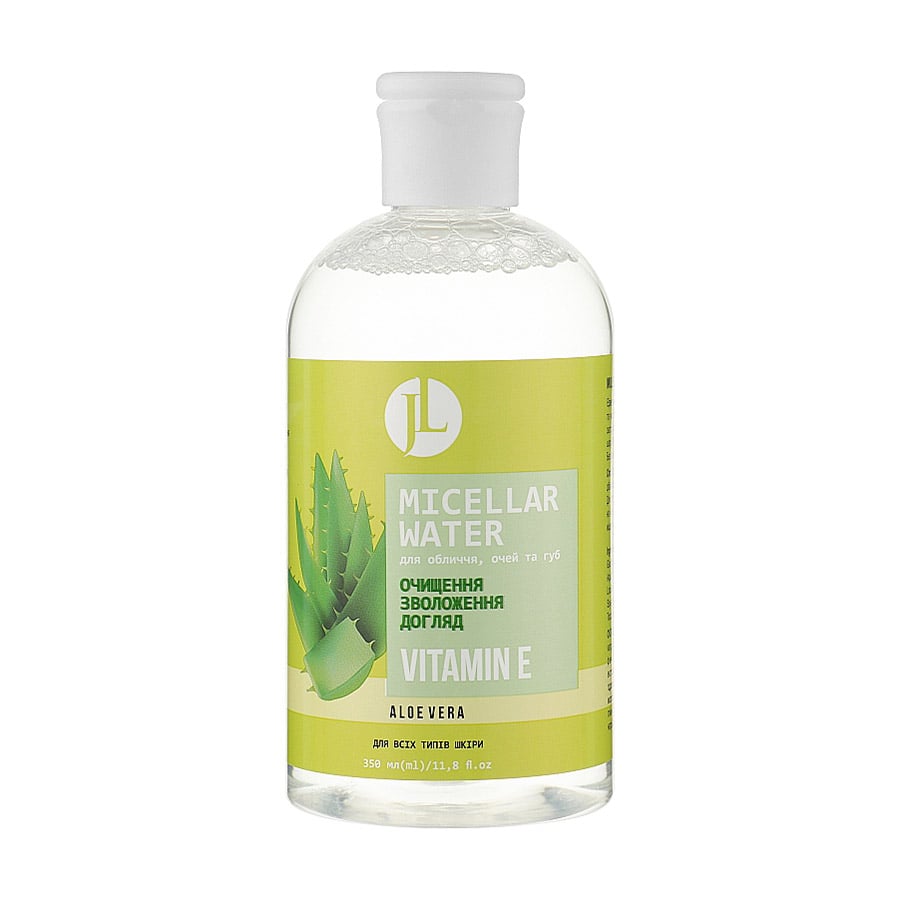 Міцелярна вода для обличчя, очей та губ Jovial Luxe Micellar Water Vitamin E, 350 мл